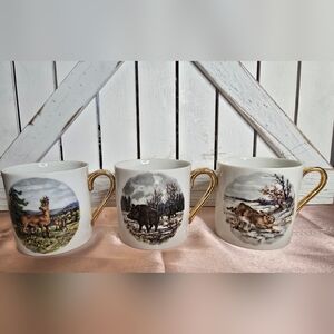 “Wild Animals” Bavaria, Germany- Cups